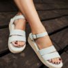 Sandalia Plana en Cuero y Plataforma Yute - Ref. 2787 - Imagen 5