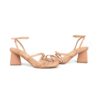 Sandalia de Tacón en Cuero - Ref. Z-2908 Camel