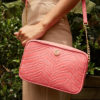 Bolso de Hombro en Cuero  - Ref. B-1506 Rosa - Imagen 2