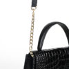 Bolso de Hombro / Manos Libres en Cuero  - Ref. B-1551 Negro - Imagen 3