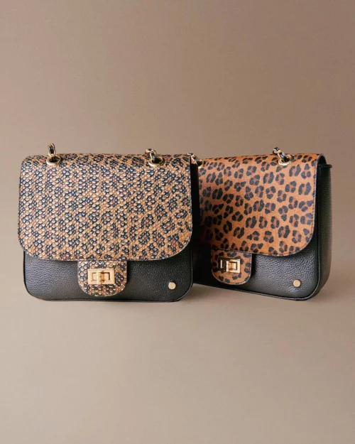 Bolso de Hombro / Manos Libres en Cuero  - Ref. B-1566 - Imagen 2