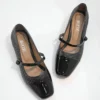Zapato Cerrado con Tacón en Cuero- Ref. Z-3214 Negro - Imagen 4
