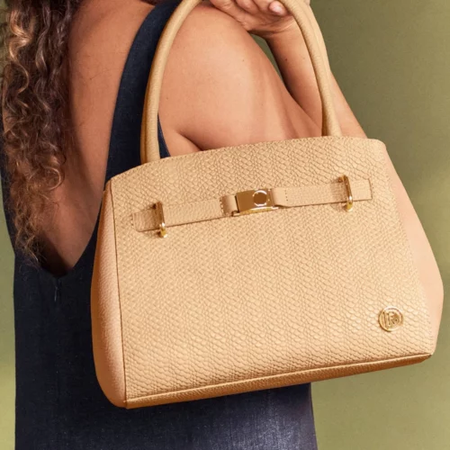 Bolso de Hombro en Cuero - Ref. B-1616